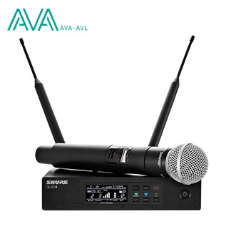 میکروفن دستی بی سیم شور SHURE QLXD24/SM58 Wireless Microphone