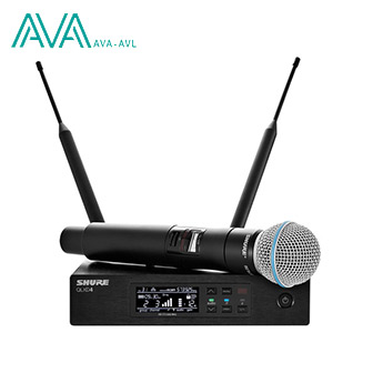 میکروفن دستی بی سیم شور SHURE QLXD24/B58 Handheld Wireless Microphone