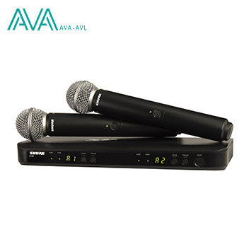 میکروفن دستی بی سیم شور SHURE BLX288 - SM58