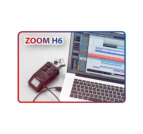 رکوردر زوم مدل H6 zoom