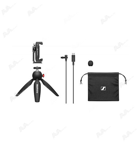 میکروفن یقه ای SENNHEISER XS Lav USB-C Mobile Kit