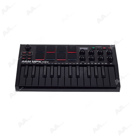 میدی کنترلر اکیا مدل AKAI MPK MINI MK3 black